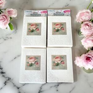 Vintage 90s set of 40 Anniversary Party Invitations NWT